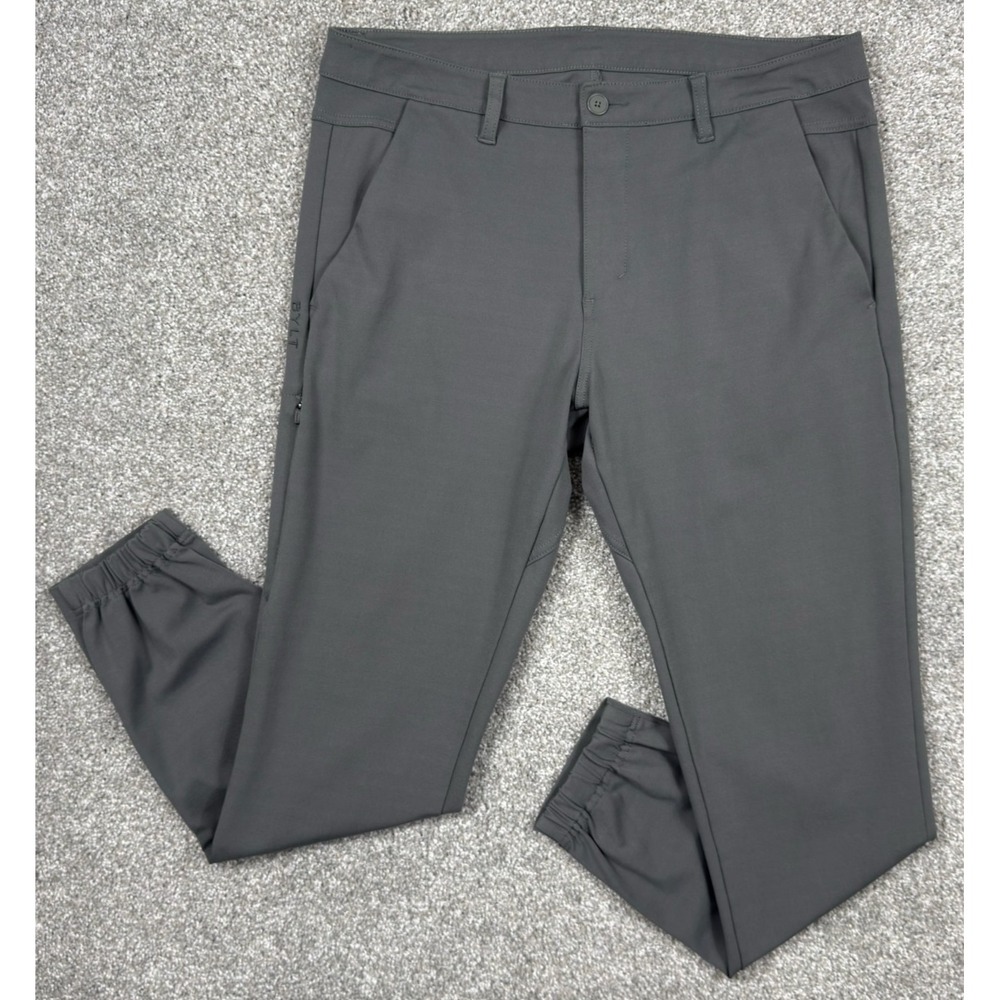 BYLT Everyday Jogger Pant Men's 35 Charcoal Skinny Fit Stretch Performance